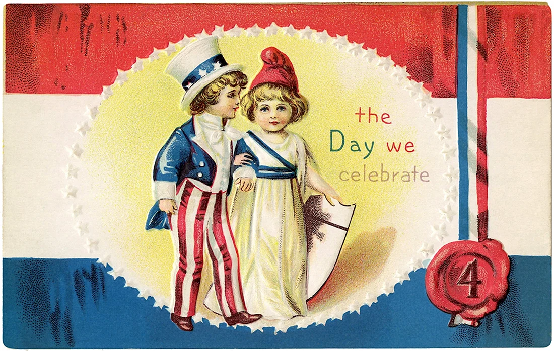 День независимости США открытки
