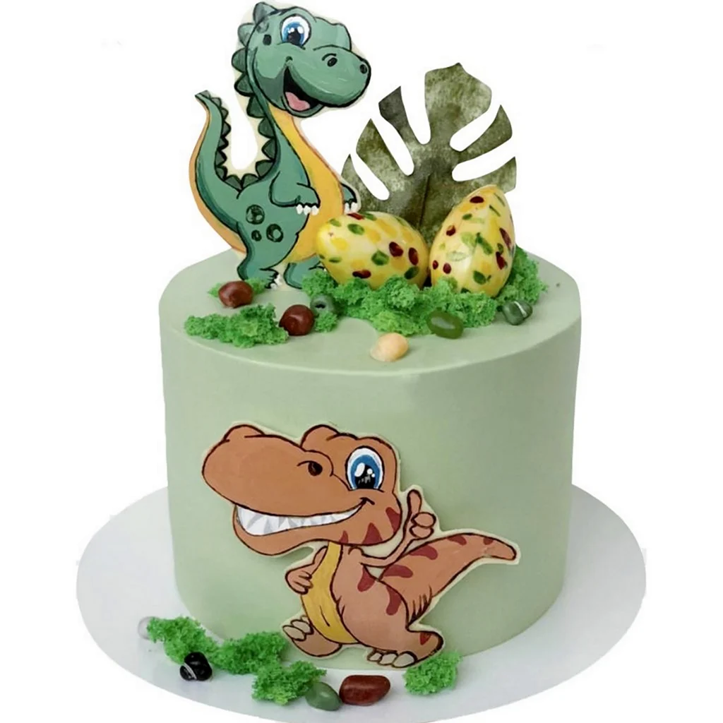 Динозавр Дино Тирекс торт