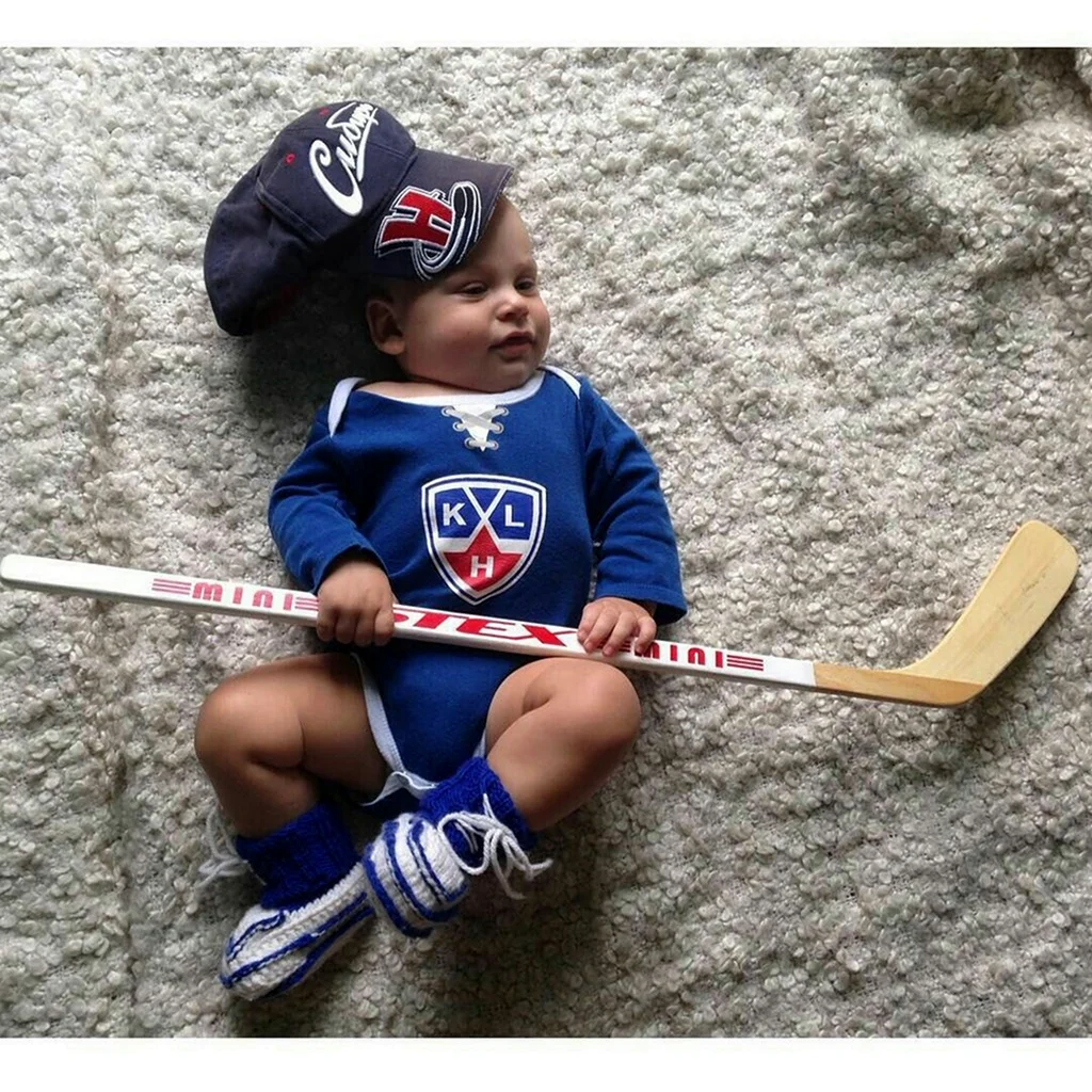Фотосессия хоккеистов дети