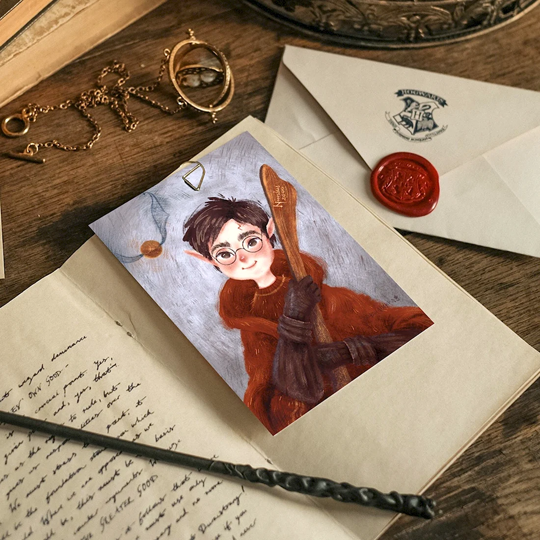 Гарри Поттер открытки для посткроссинга
