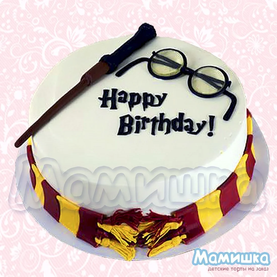 Гарри Поттер рисунок на торт