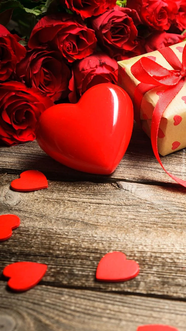 Красивое романтичное сердце