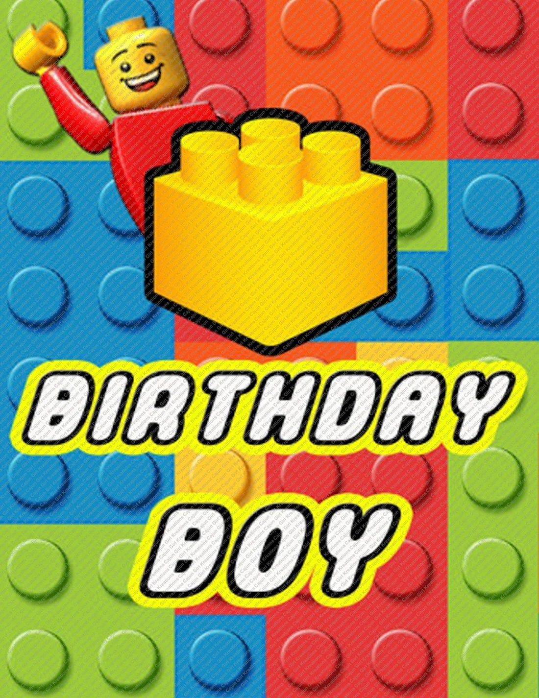 Лего Happy Birthday
