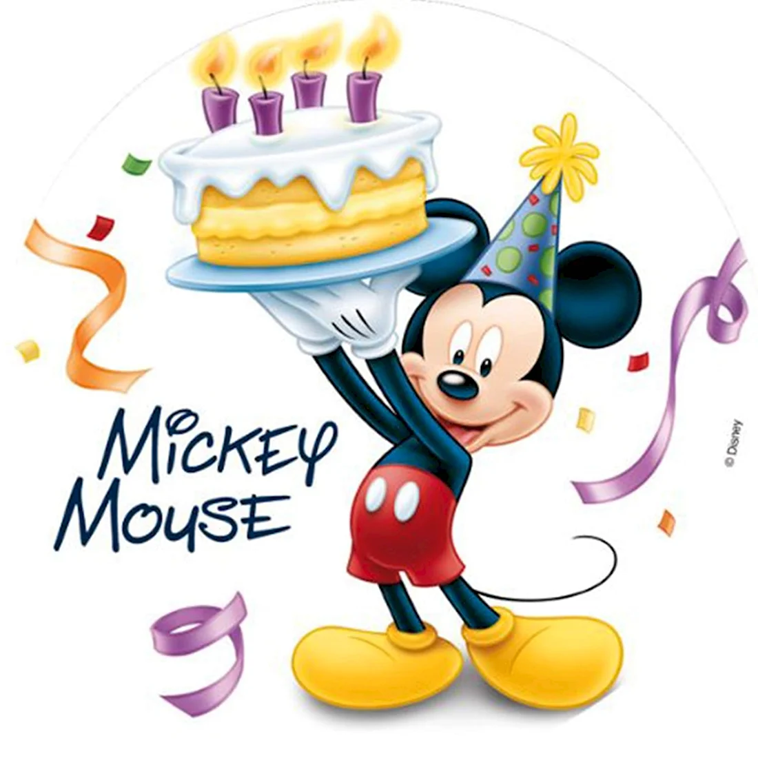Микки Маус день рождения Микки