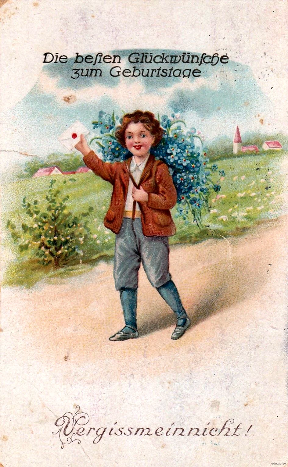 Немецкие открытки 1898
