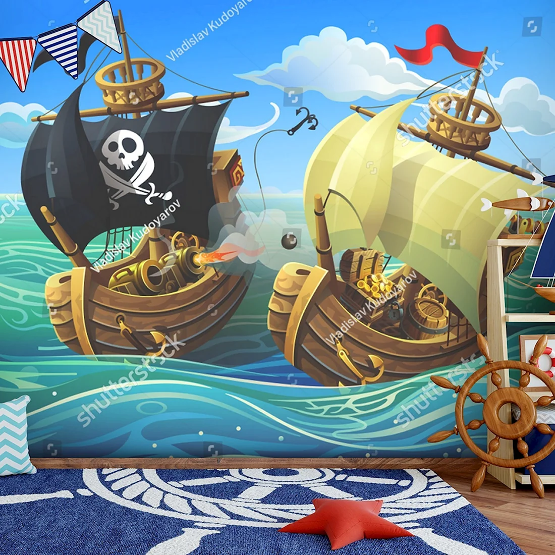 Остров сокровищ пиратский корабль