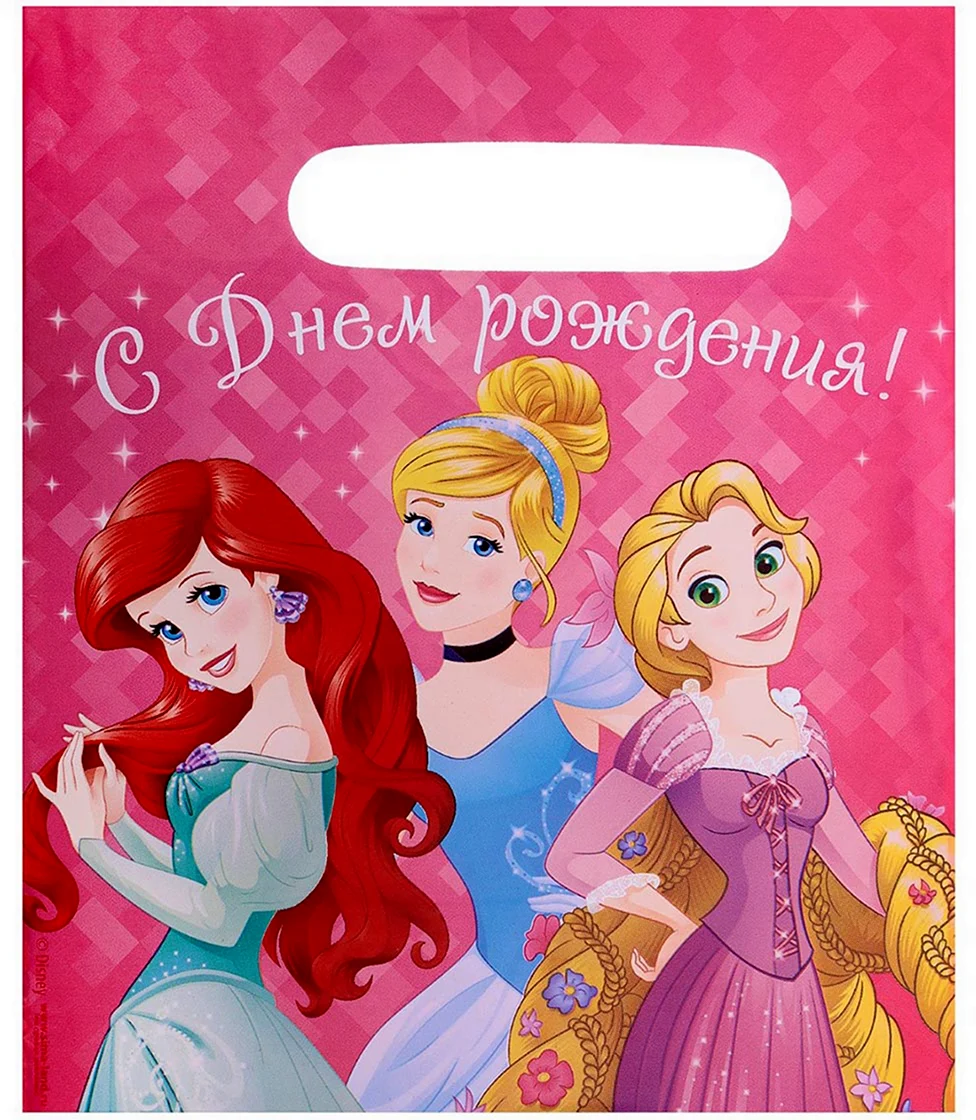 Пакет подарочный Disney принцессы принцессы