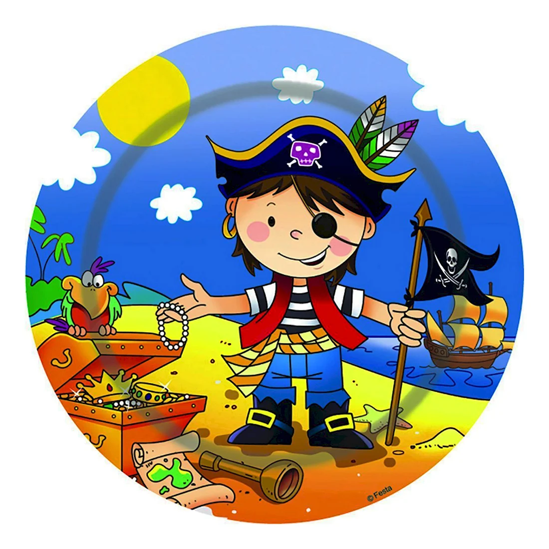 Патибум набор Колпаков веселый пират