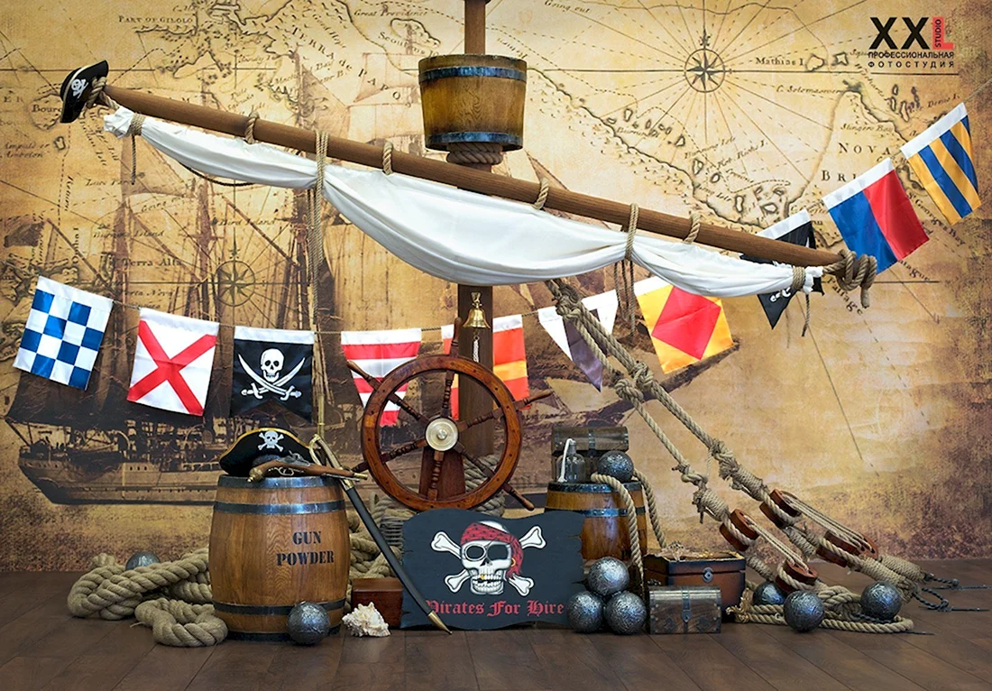 Пиратские декорации
