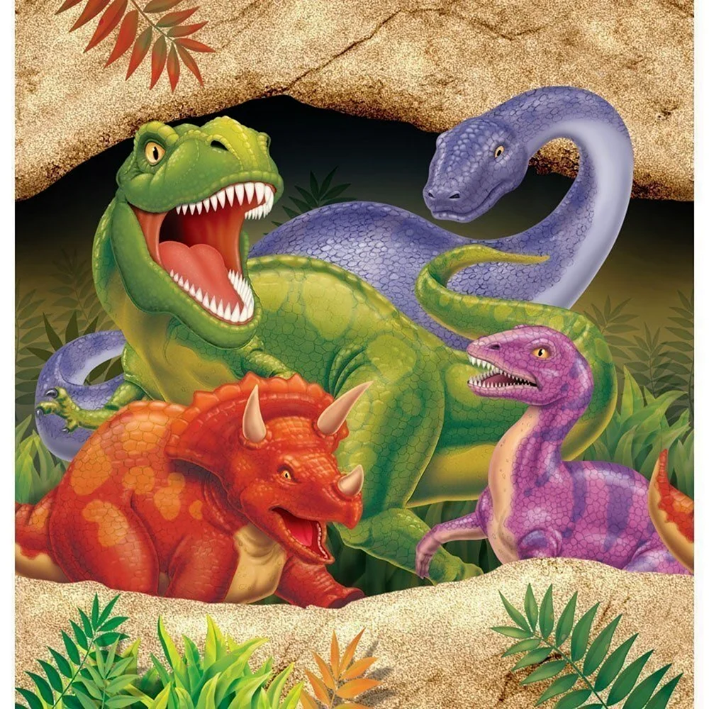 Салфетки с динозаврами
