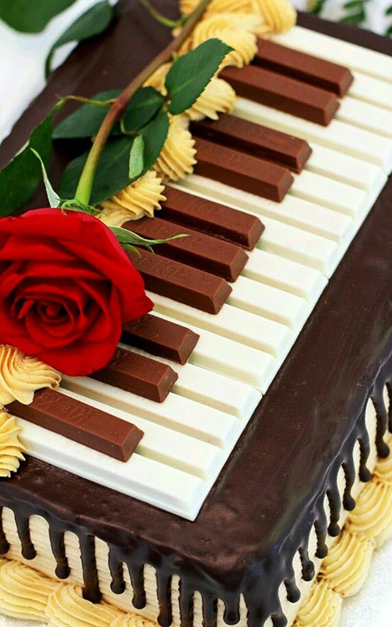 Шоколад в виде пианино