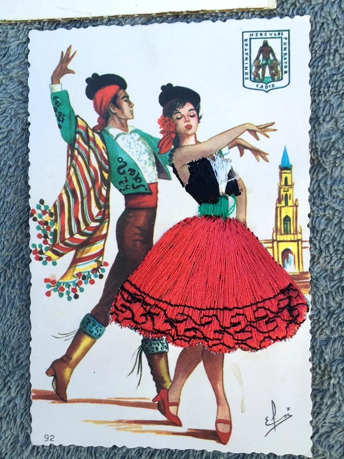 Старинные испанские открытки