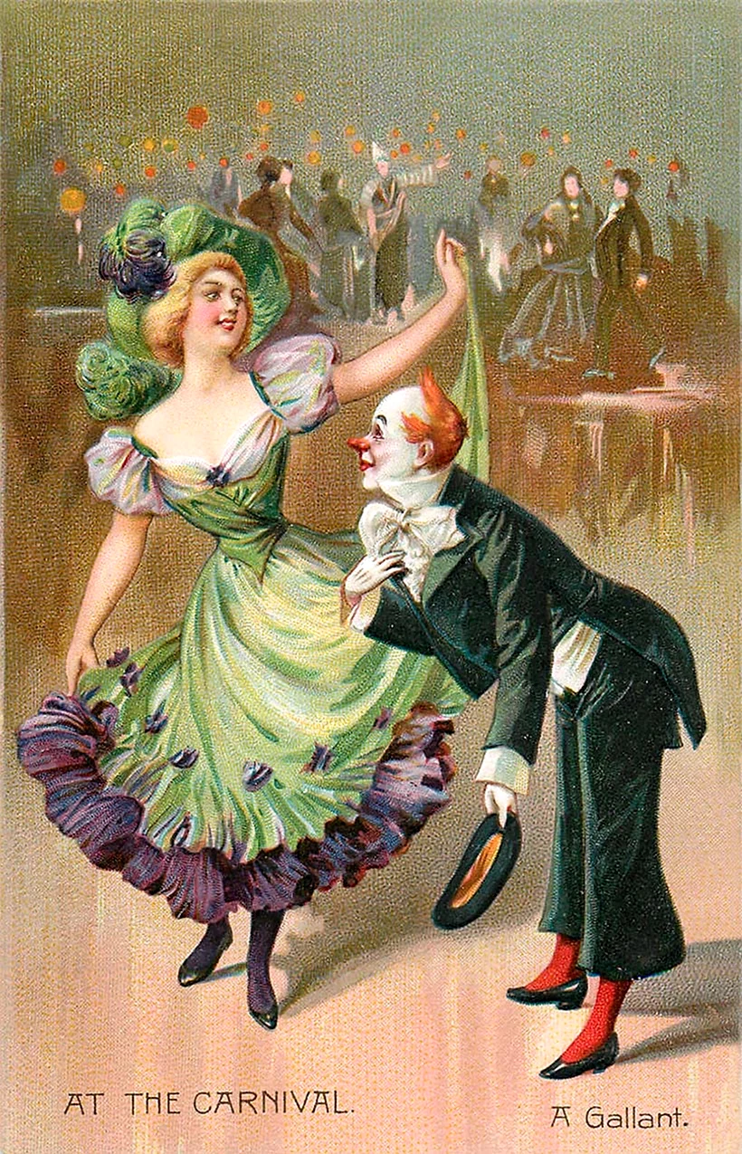 Старинные открытки цирк