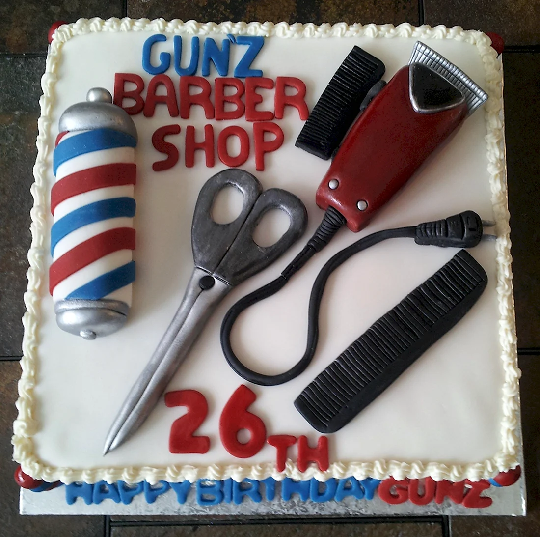 Торт Barbershop