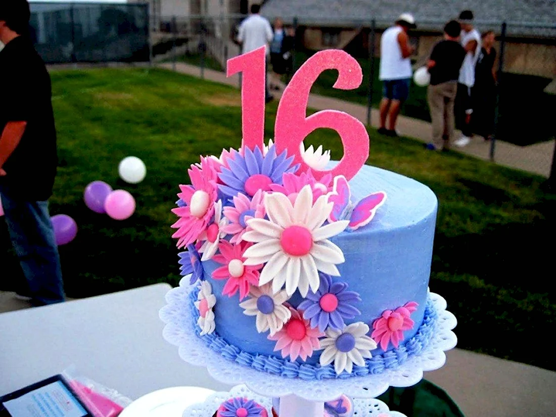 Торт для девочки 16 лет на день рождения