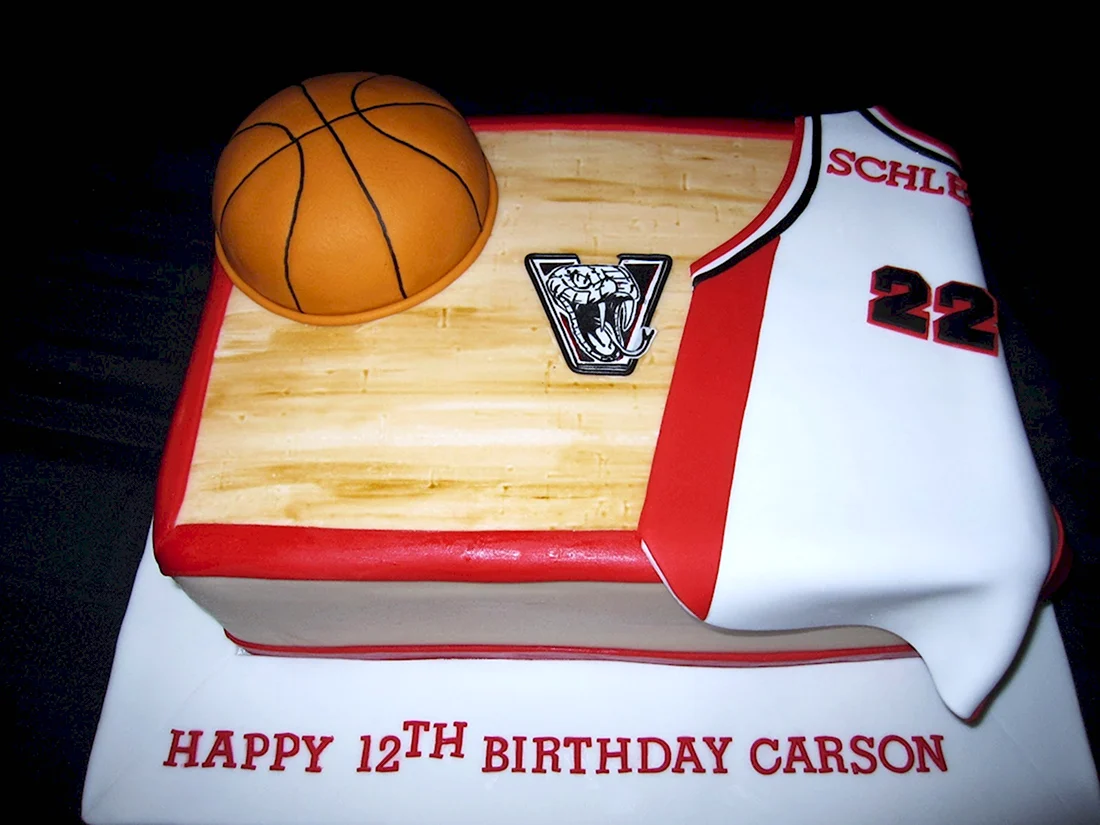 Торт для спортсмена баскетболиста