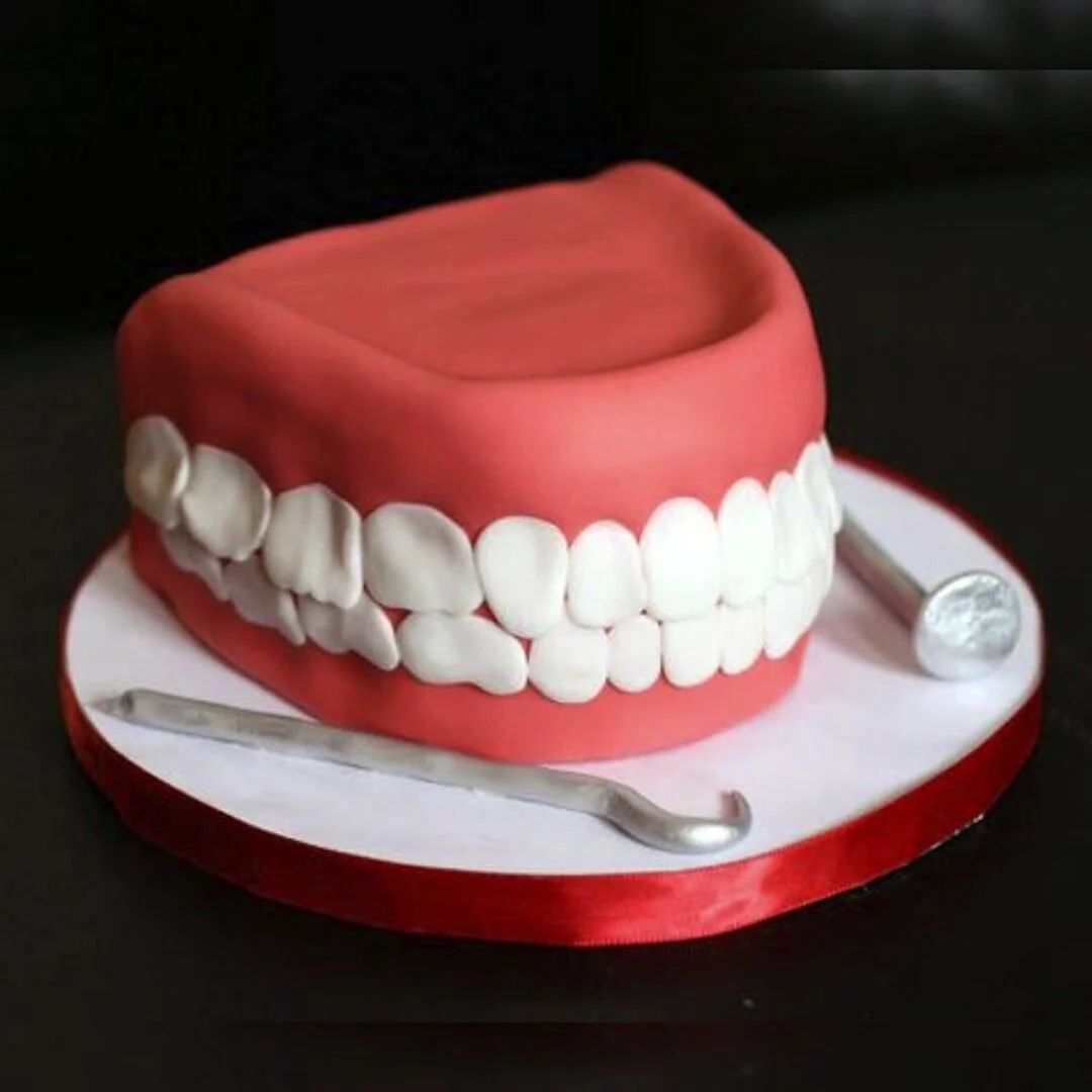 Торт для стоматолога