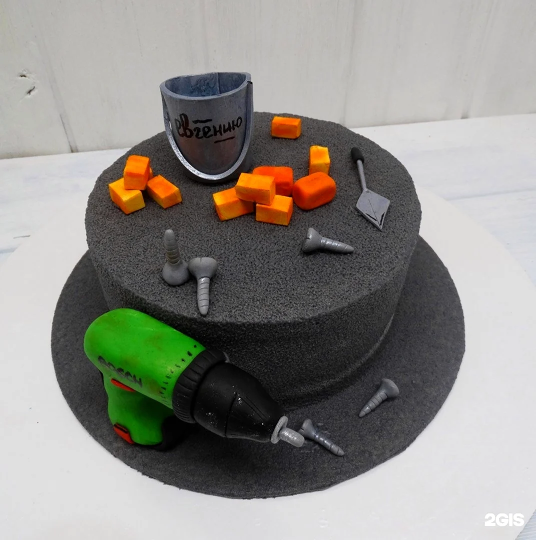 Торт для строителя