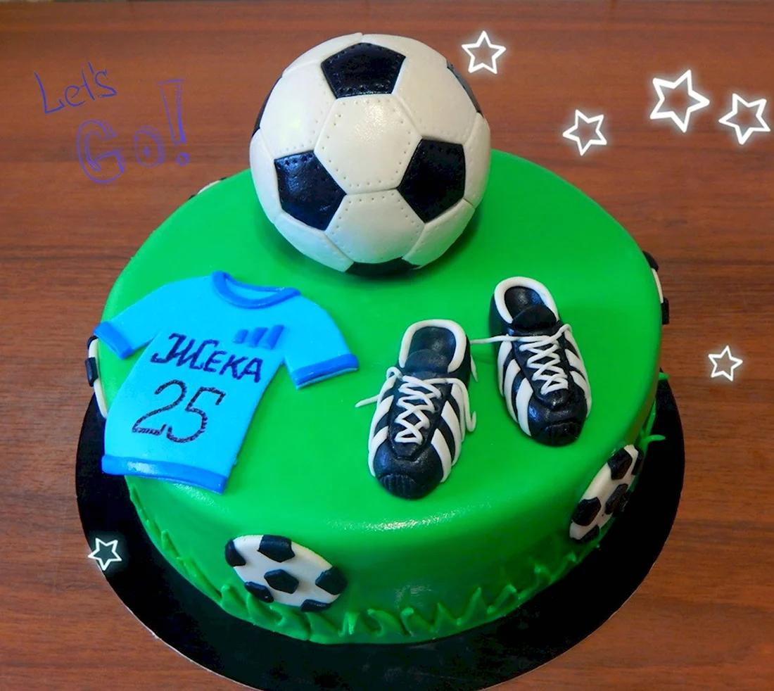 Торт футбольный для мальчика 12 лет