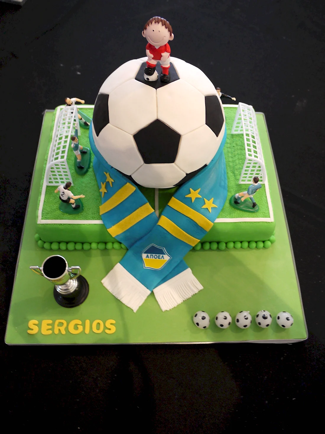 Торт футбольный для мальчика 8 лет
