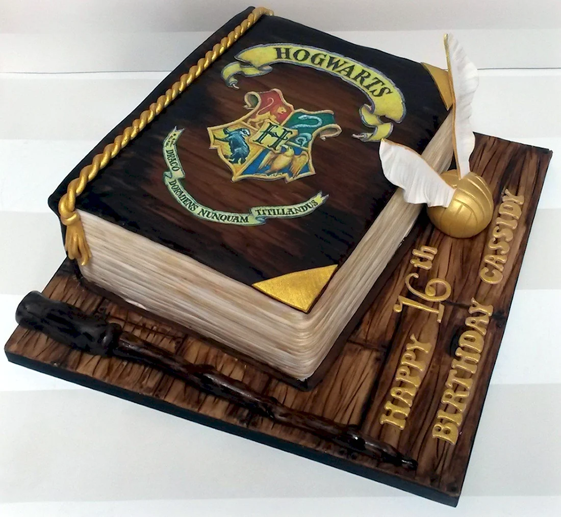 Торт Harry Potter книга