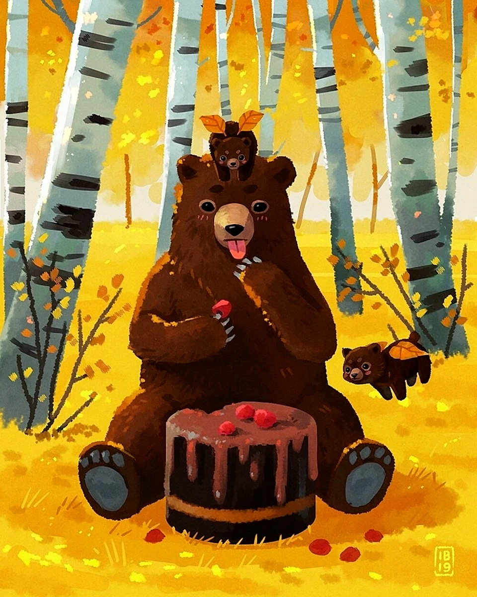 Торт «медведь»