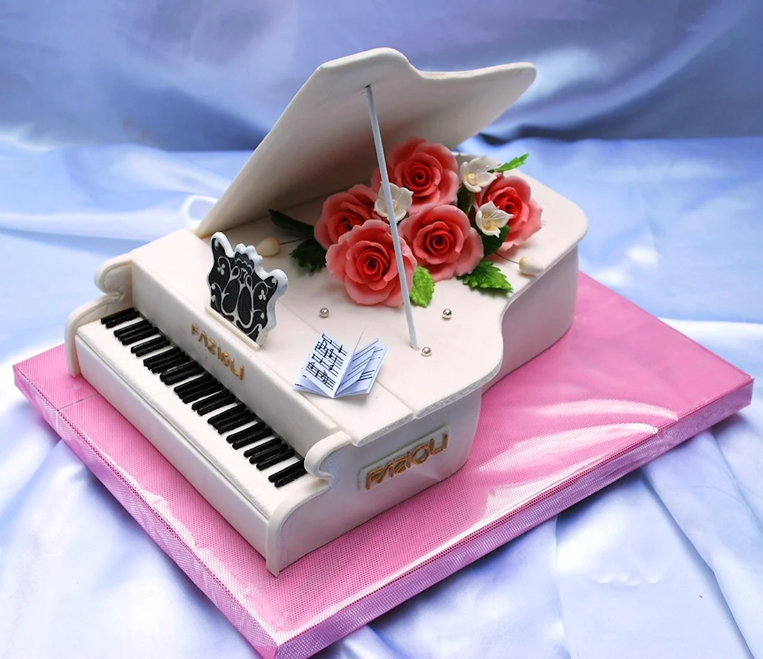 Торт рояль для девочки