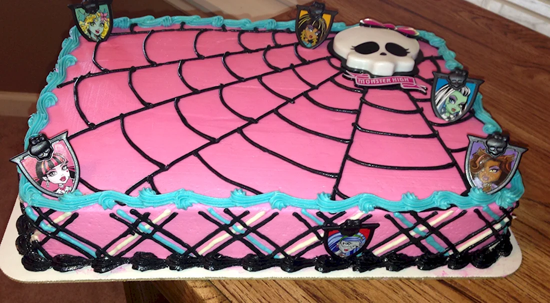 Торт с монстр на день рождения для девочки 10 лет