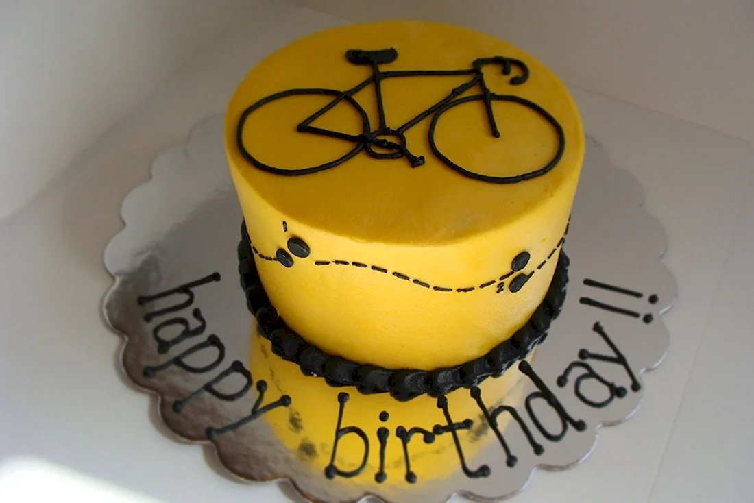 Торт велосипед на день рождения мужчине