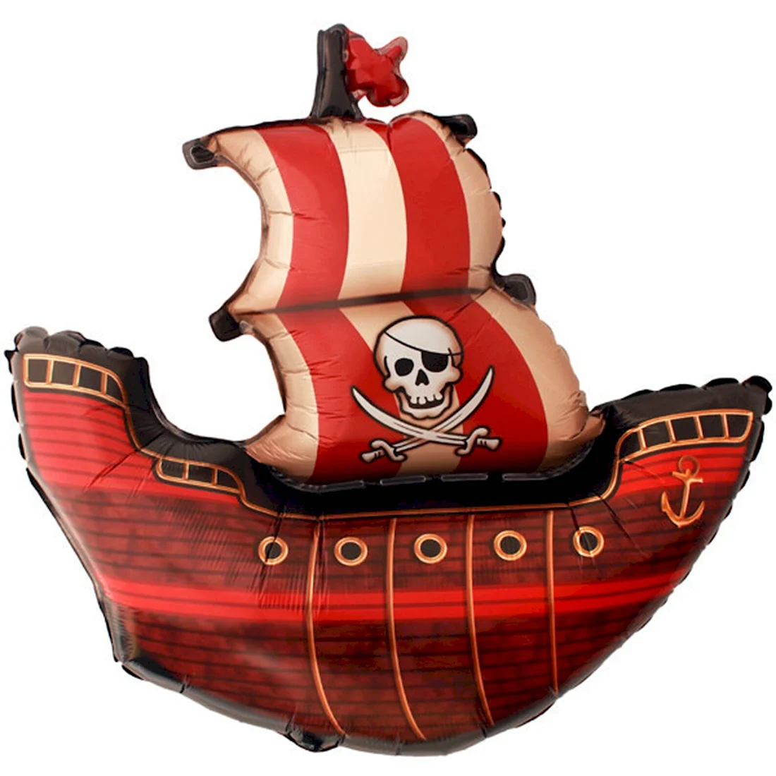 Воздушный шар пиратский корабль