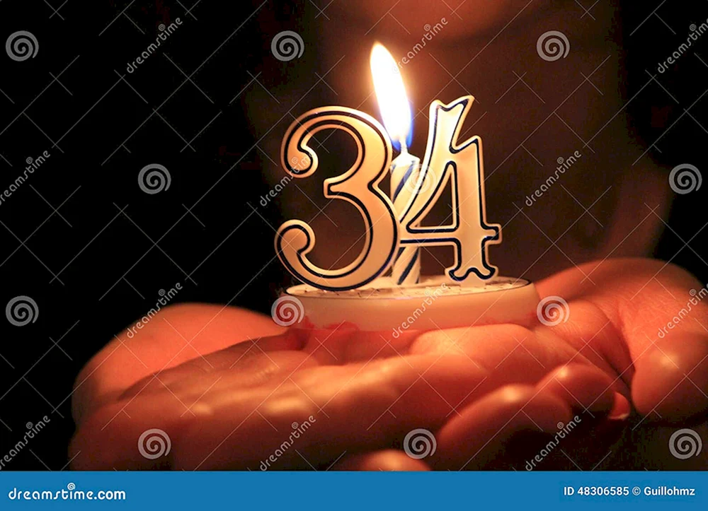 34 Года день рождения