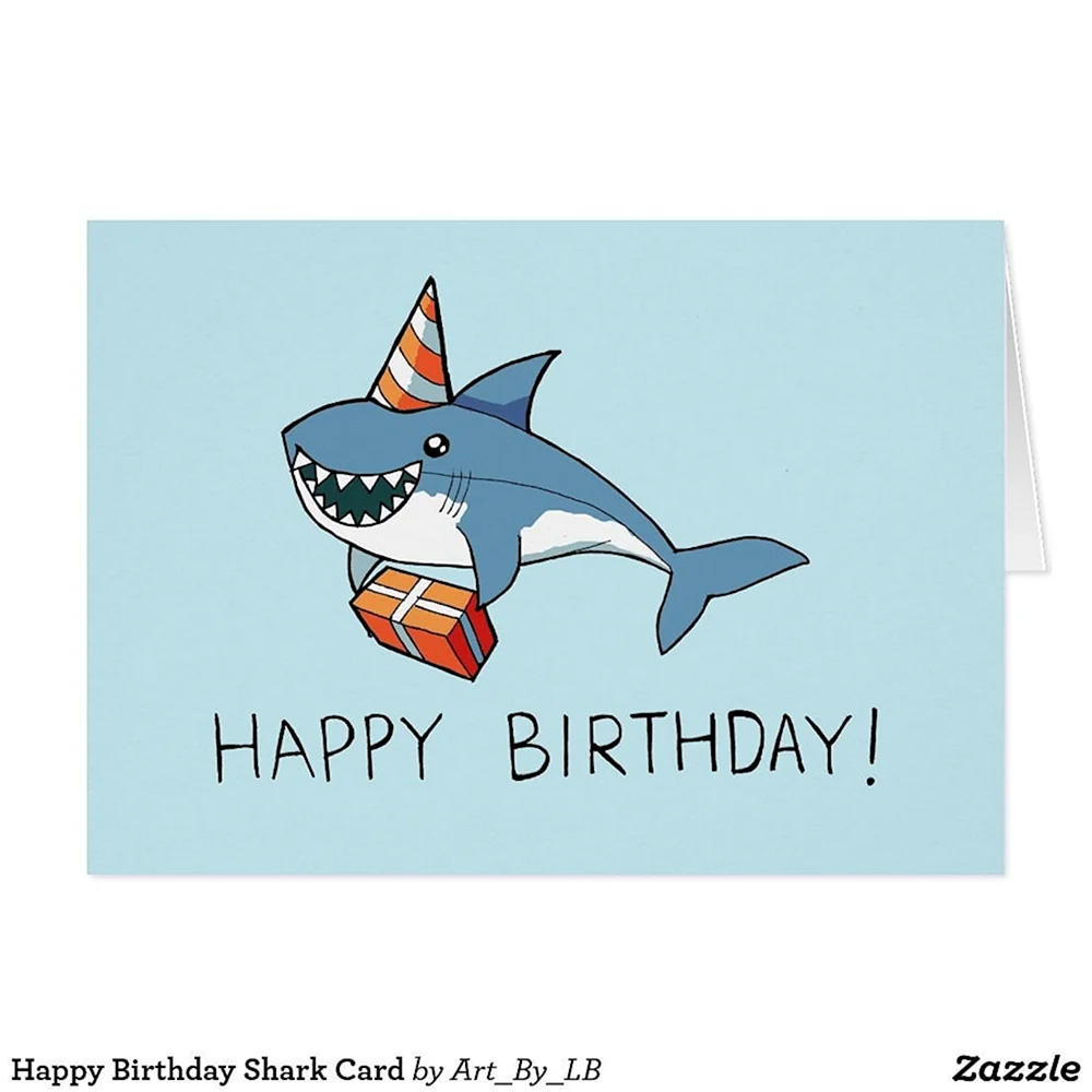 Акула с днем рождения