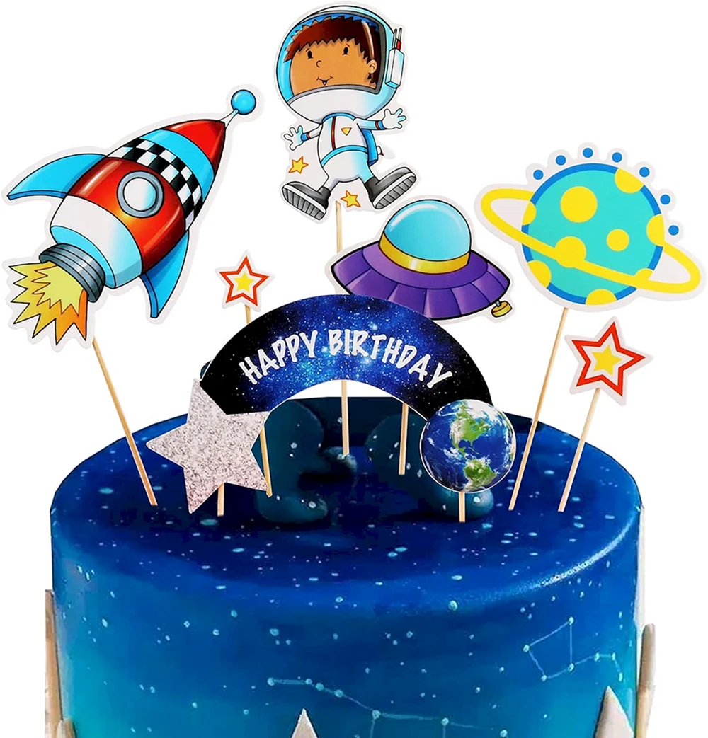 День рождения космос для мальчика