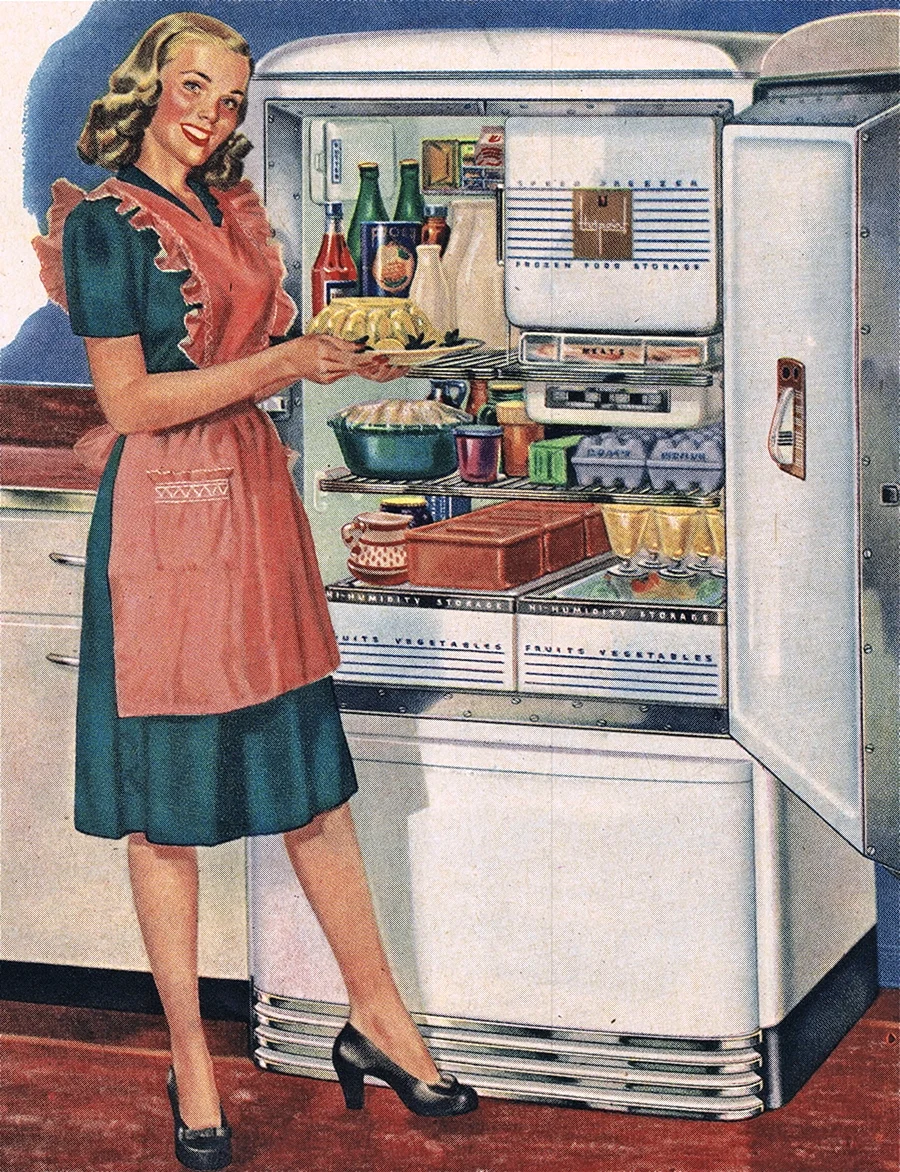 Домохозяйка в стиле 50-х