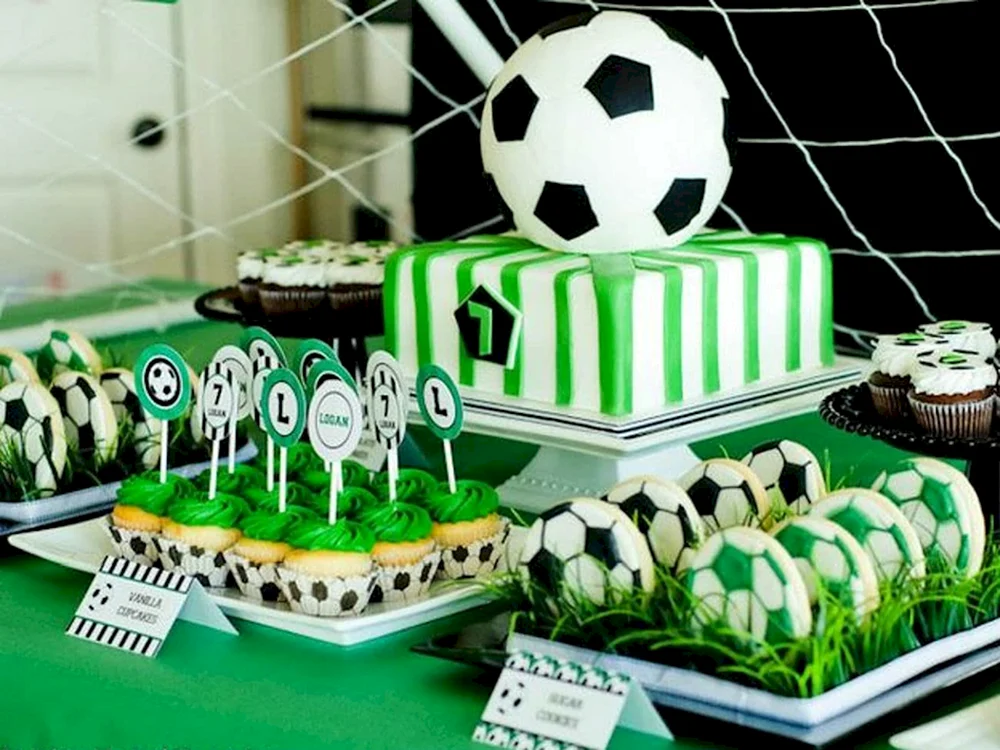 Футбольная тематика на день рождения