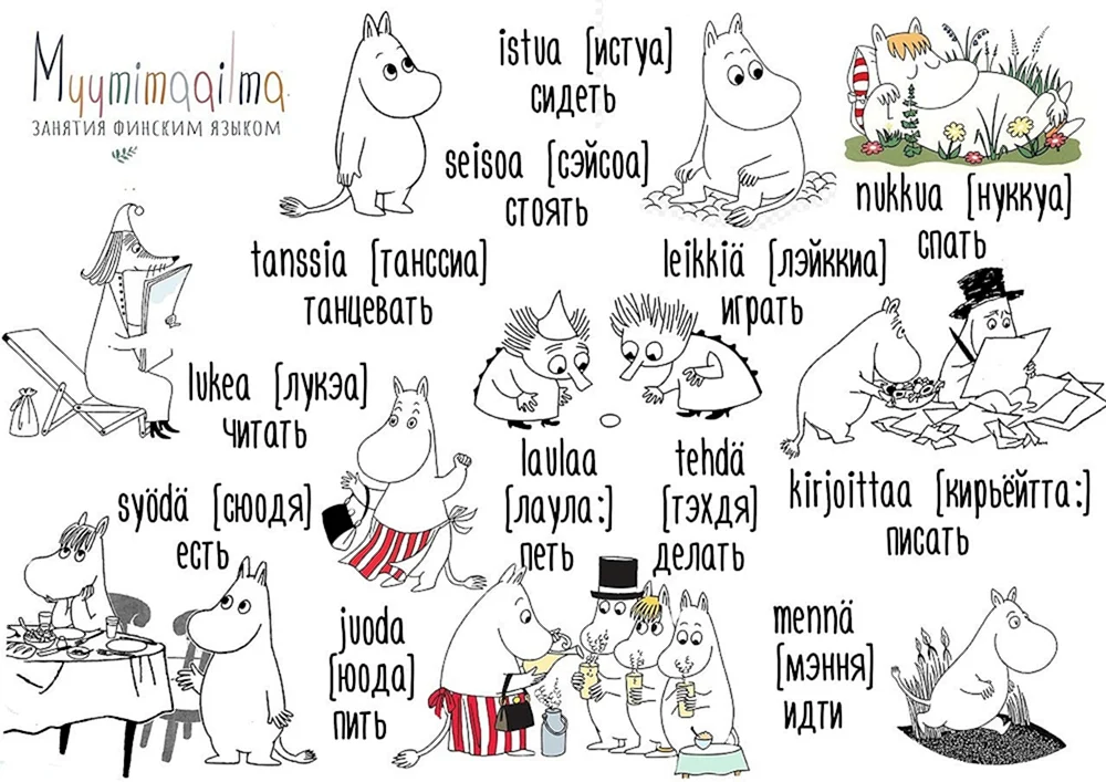 Глагол olla в финском языке