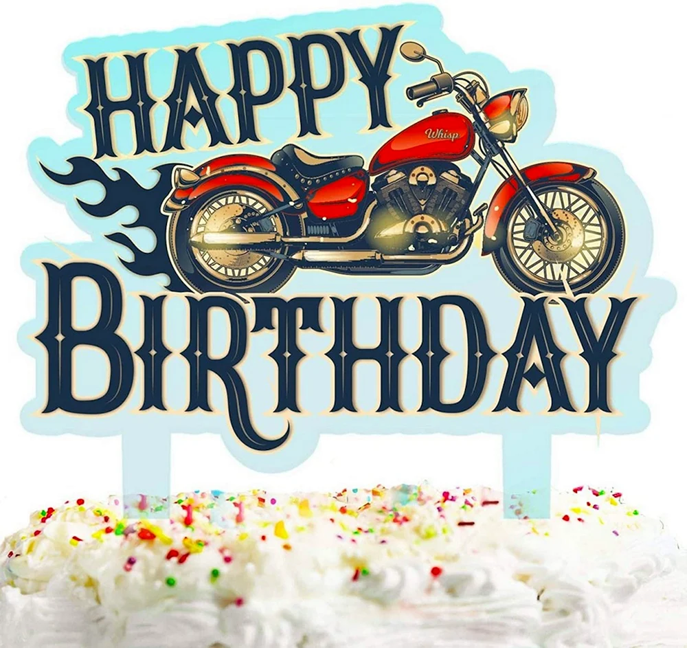 Happy Birthday Motorcycle