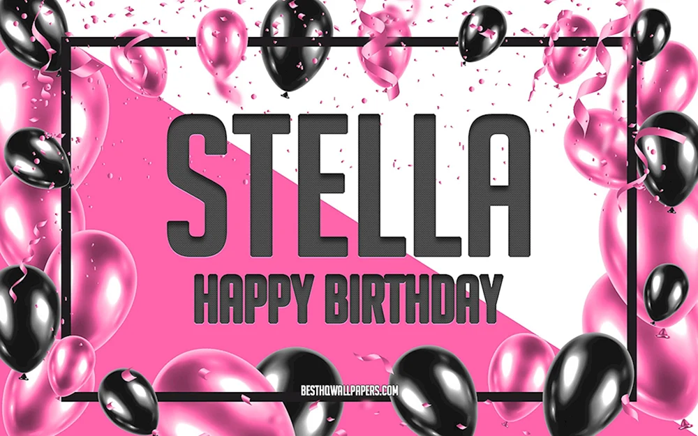 Happy Birthday Stella