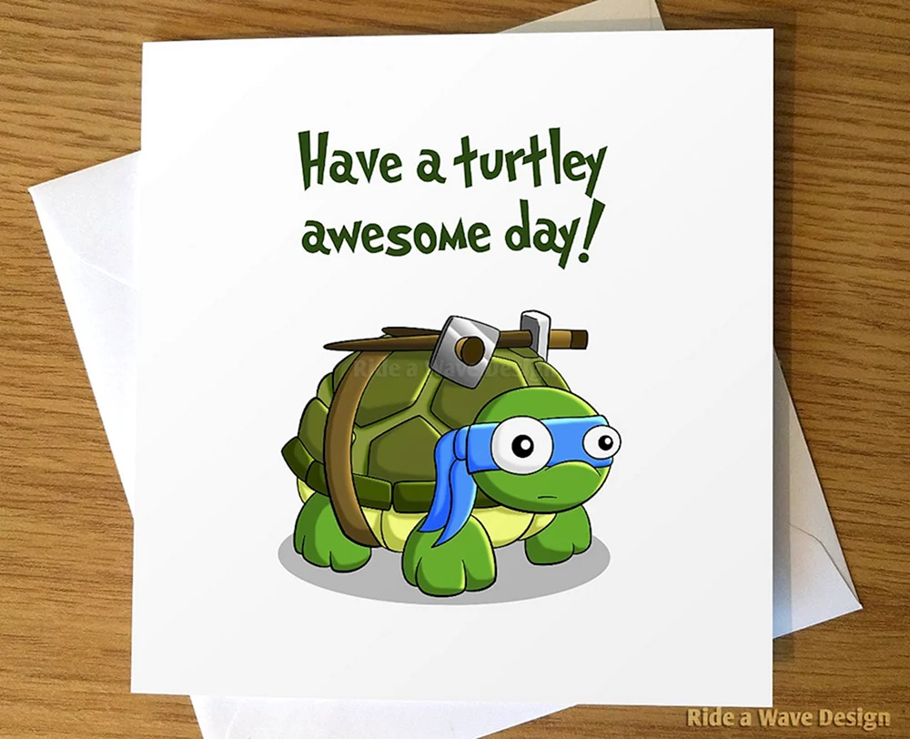 Happy Birthday with Turtle