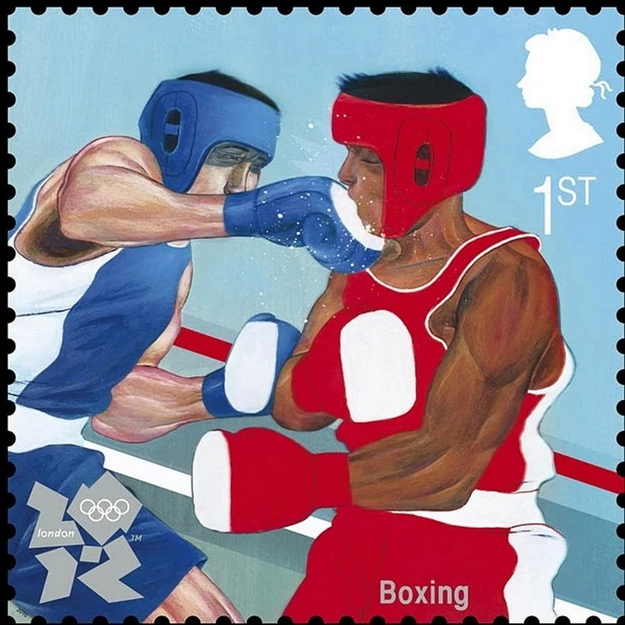 Иллюстрация на тему бокс
