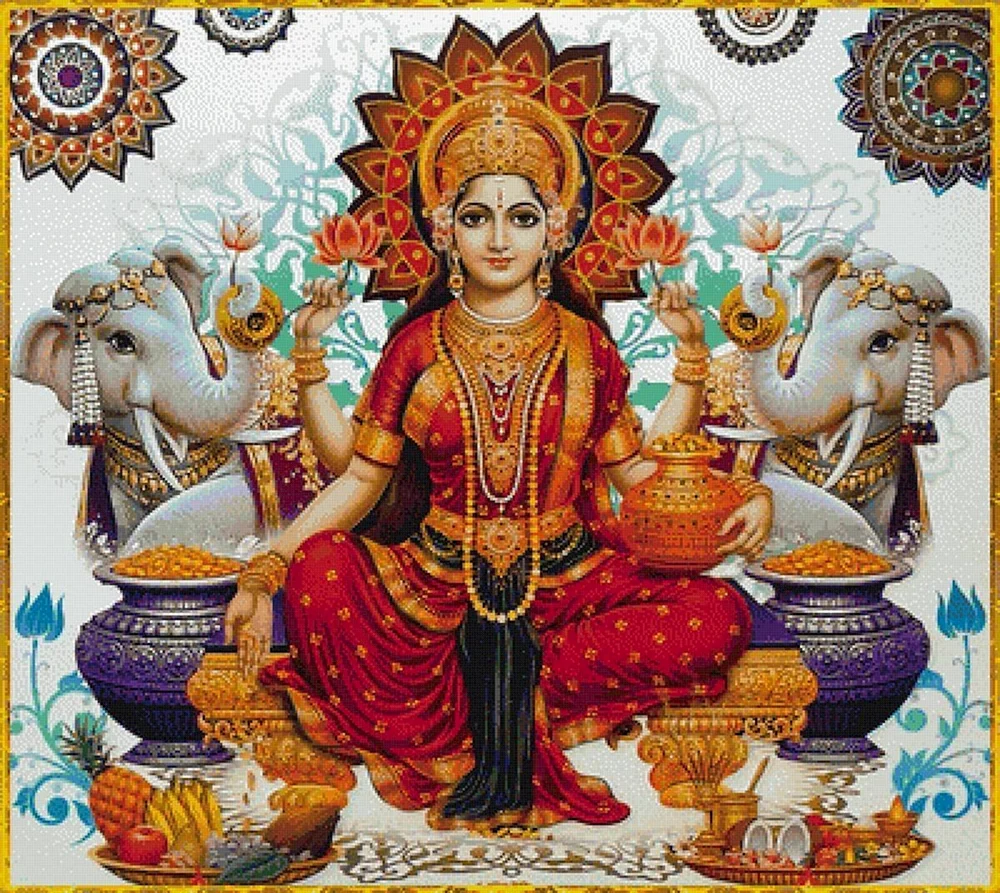 Индийская богиня Лакшми