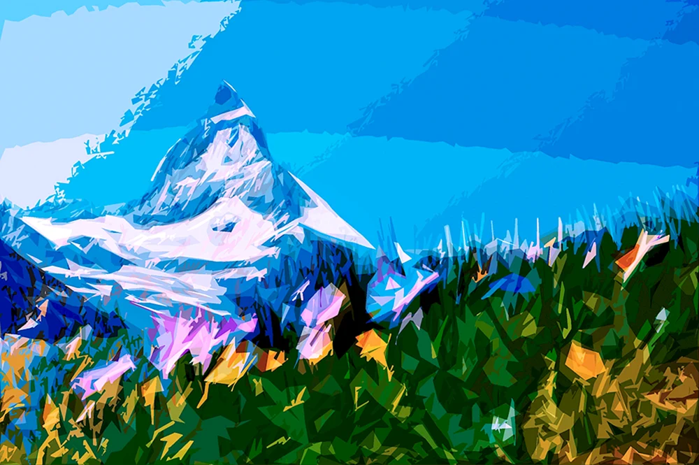Картины Маттерхорн Альпы