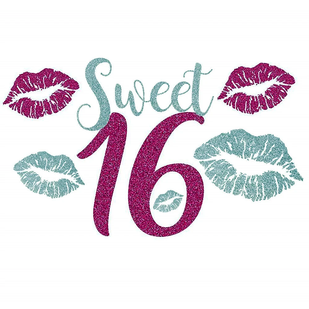 Надпись Sweet 16