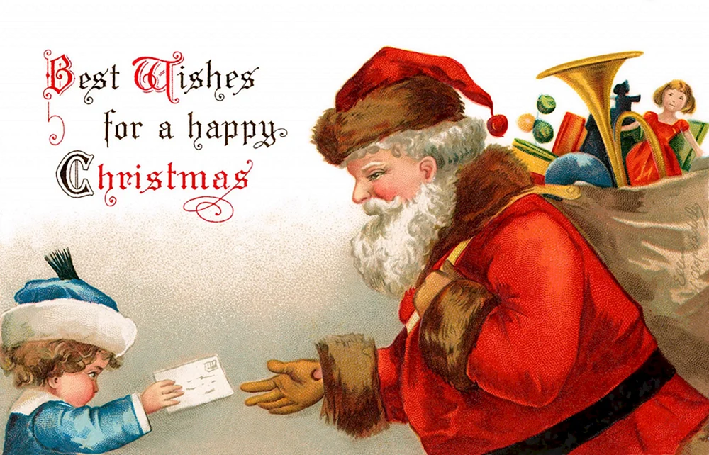 Письмо Санта Клаусу на английском языке: 50 + готовых шаблонов