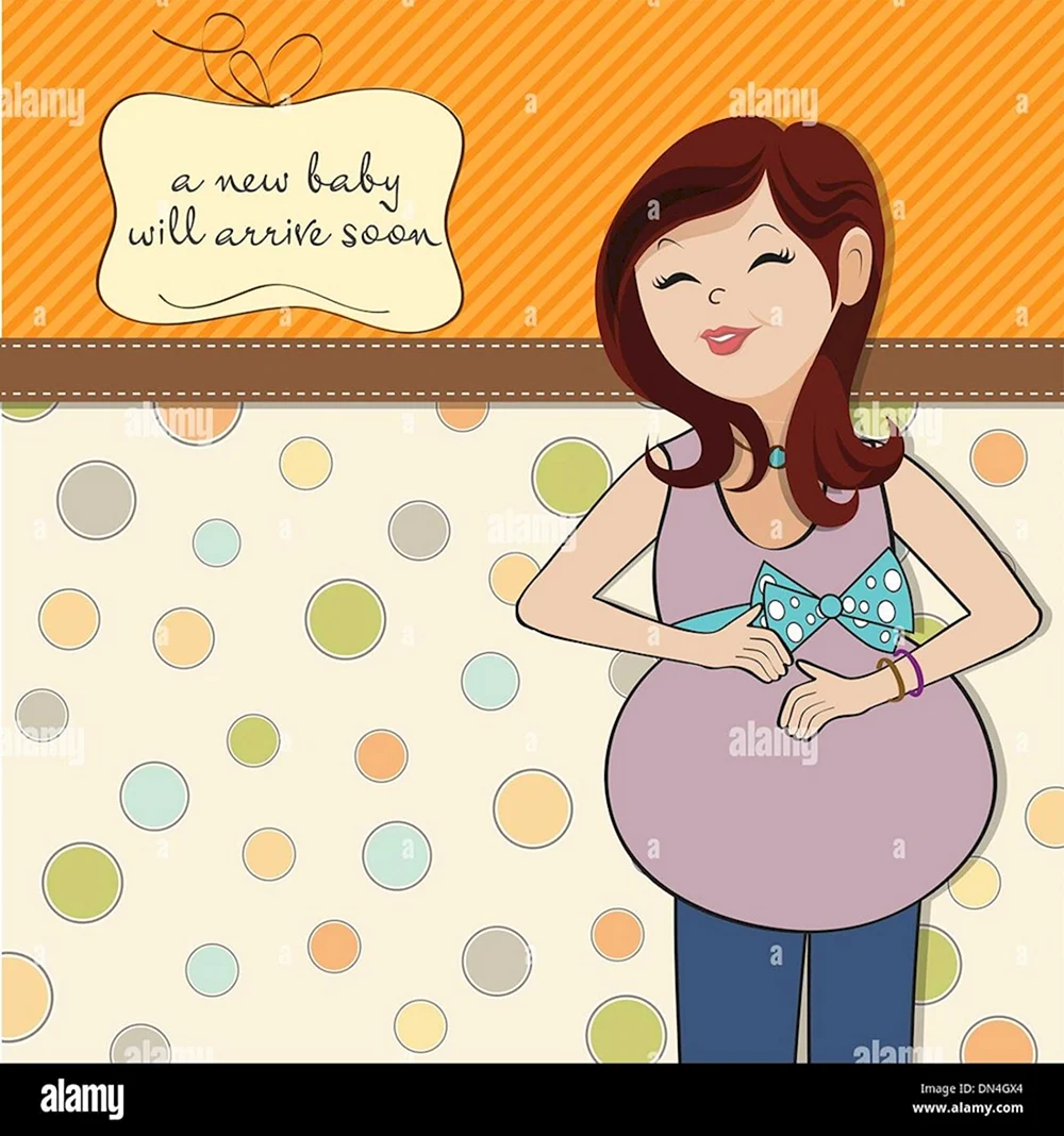 Открытка о беременности