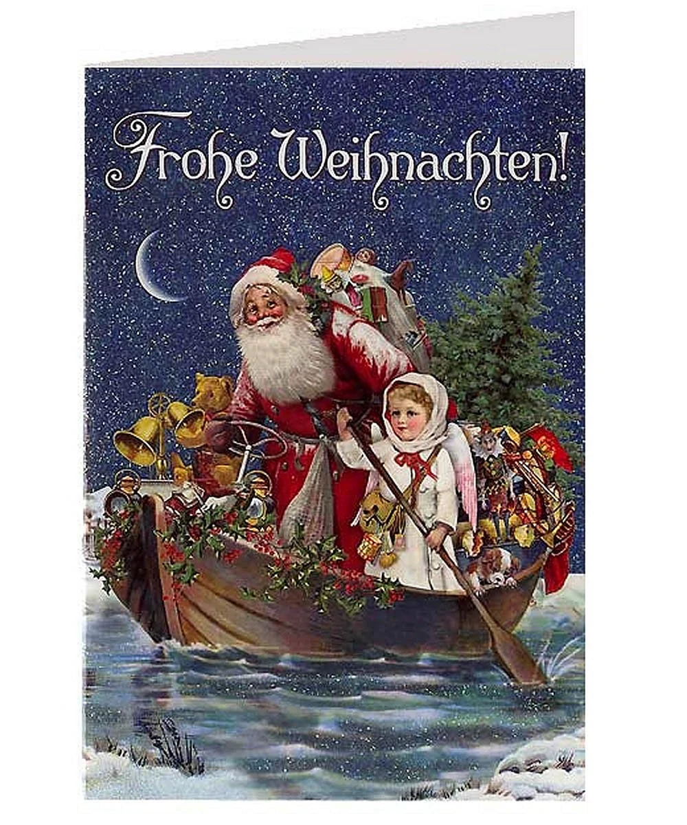 Открытки с Рождеством на немецком языке