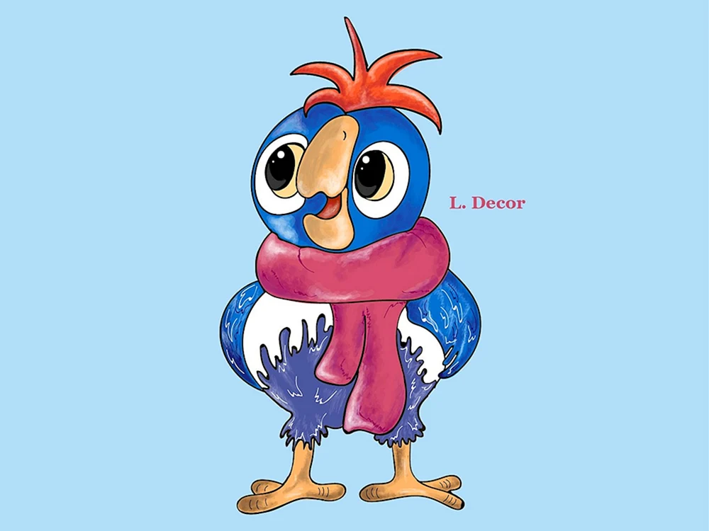 Попугай Кеша фото из мультфильма