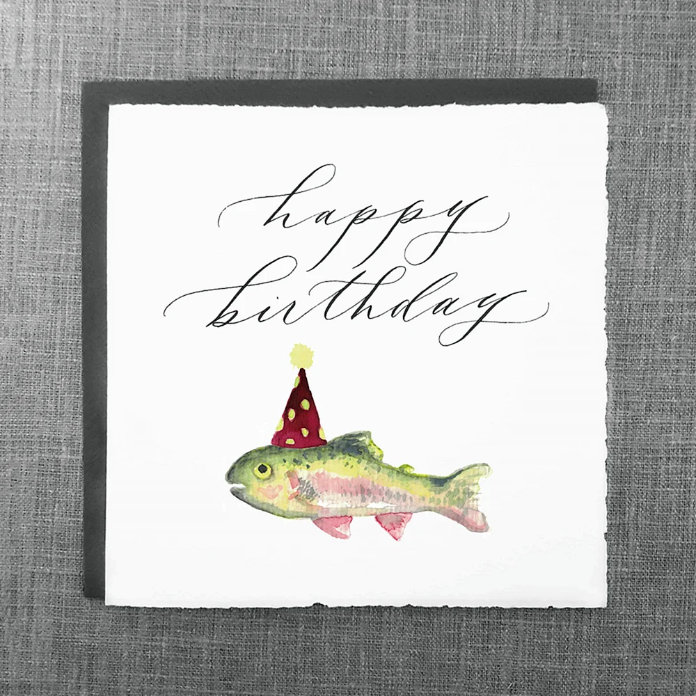 Рыбы  Happy Birthday