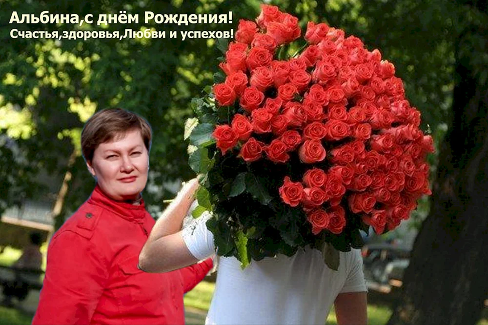 С днём рождения Альбина