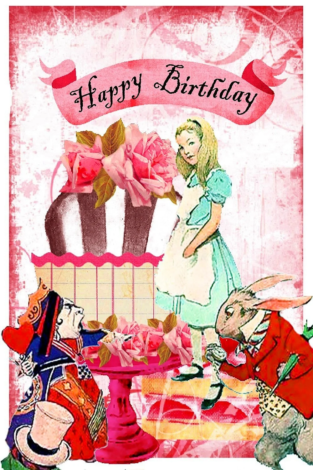 С днем рождения Алиса в стране чудес
